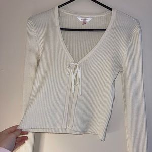 Cream sweater